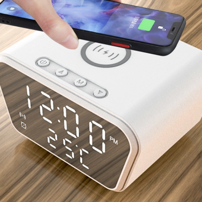 Smart Clock with Wireless Charger