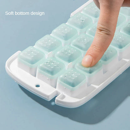 Ice Cube Storage Box with 2 Ice Trays