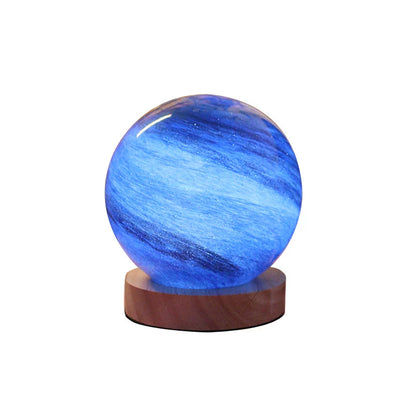 Celestial Glow 3D Glass Lamp