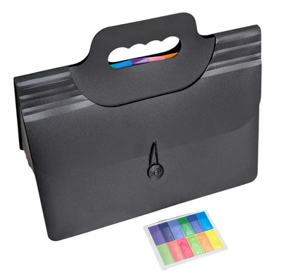 12 Pocket A4 Document Expanding Travel Case