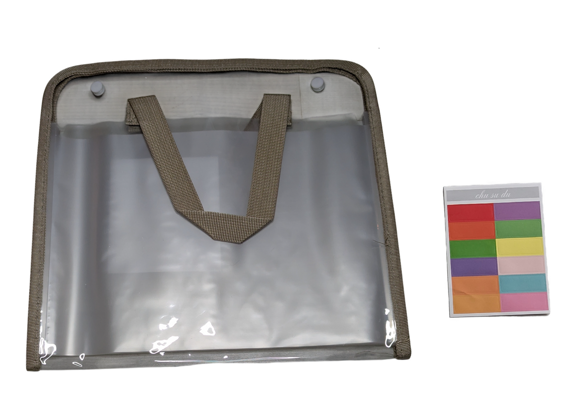 Transparent 13 Pocket A4 Carry Bag