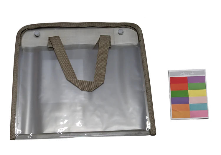 Transparent 13 Pocket A4 Carry Bag