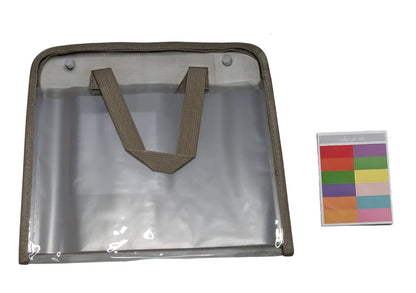 Transparent 13 Pocket A4 Carry Bag
