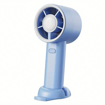 3-Speed Handheld Fan with Phone Holder