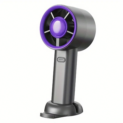 3-Speed Handheld Fan with Phone Holder