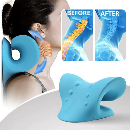 Neck & Shoulder Pillow For Spine Alignment & Pain Relief