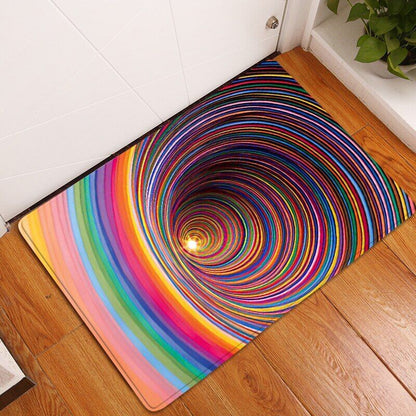 3D Optical Illusion Geometric Mat 60x90cm