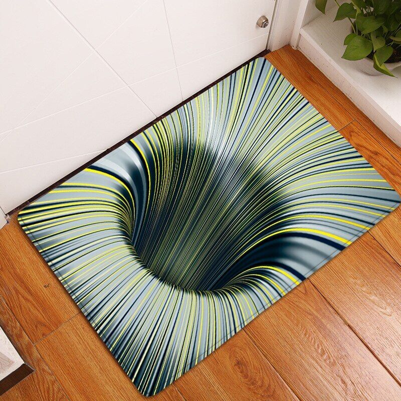 3D Optical Illusion Geometric Rug  230x160cm