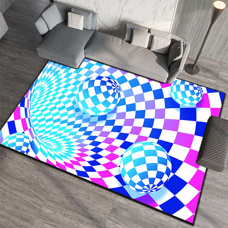 3D Optical Illusion Geometric Mat 60x90cm