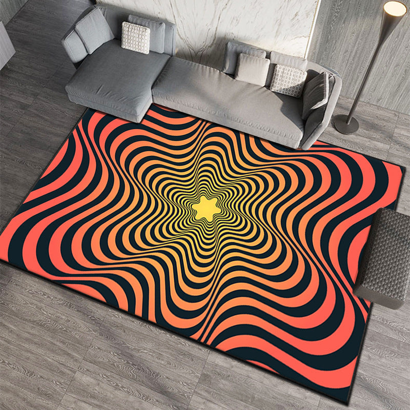 3D Optical Illusion Geometric Rug  230x160cm