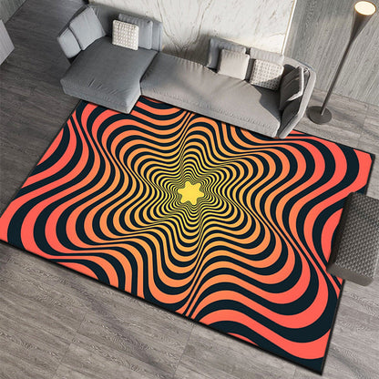 3D Optical Illusion Geometric Mat 60x90cm