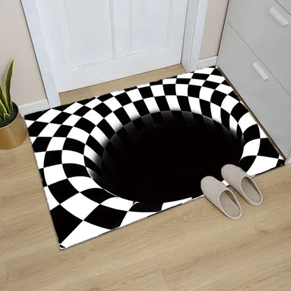 3D Optical Illusion Geometric Mat 60x90cm