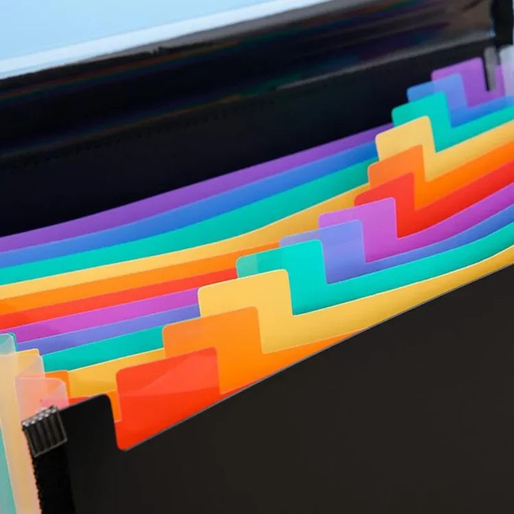 Clear View A4 Expanding File Organizer