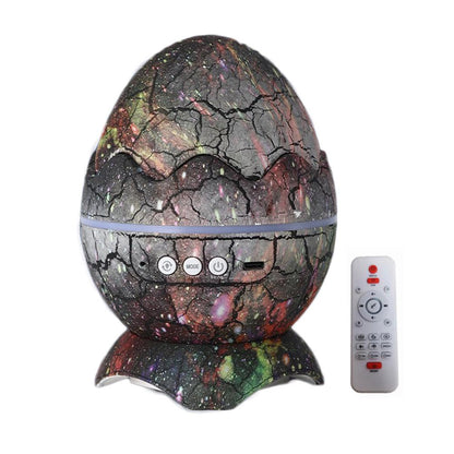 Dinosaur Egg Starry Sky Projector with Bluetooth Speaker