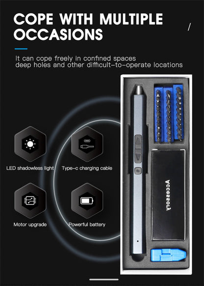 36 in 1 Cordless Precision Electric Screwdriver Set