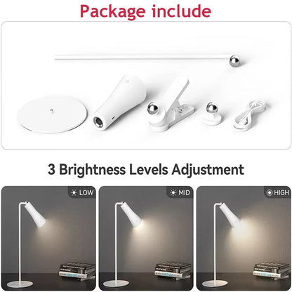 4 in 1 Rechargeable Battery Desk Lamp