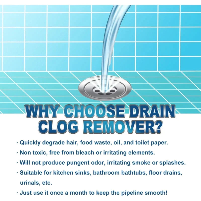 Drain Unblocker Cleaning Tablets