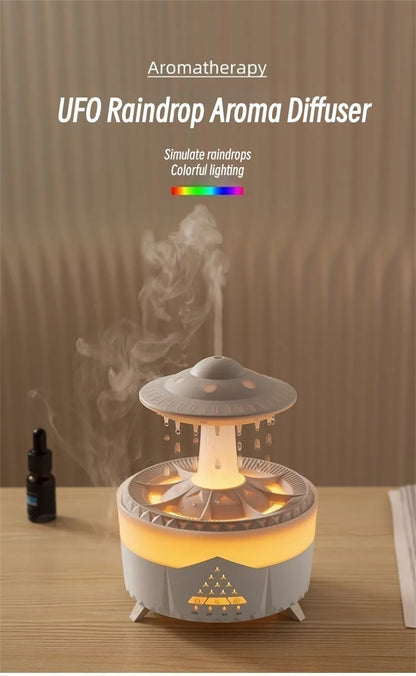 Cloud Surfing UFO Raindrop Humidifier