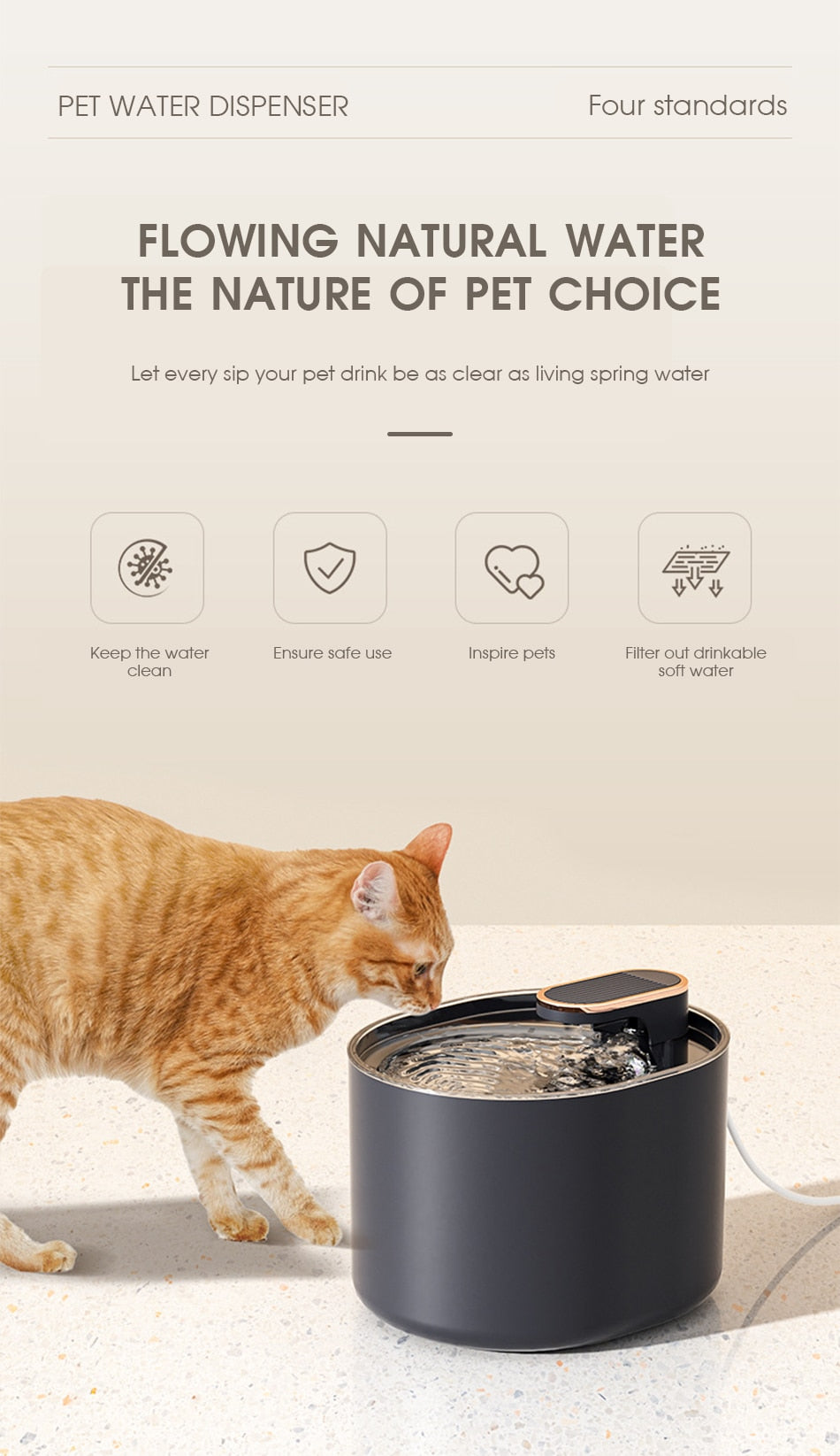 Automatic Pet Water Dispenser