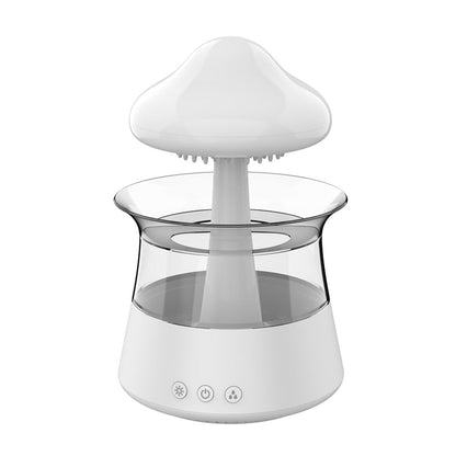 Mushroom Rain Cloud Air Humidifier - 7 Colour Changing Night Light