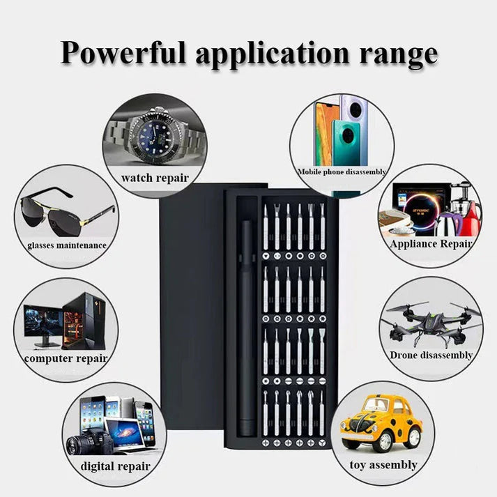 Screwdriver Kit 25 Precision Magnetic Bits