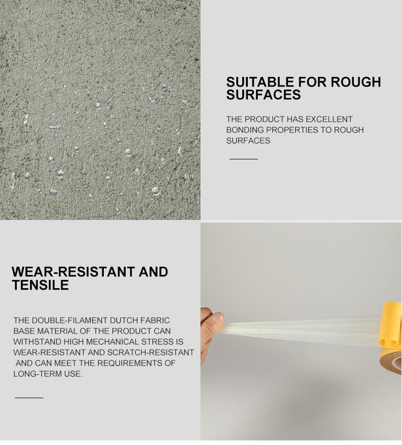 Double-sided Fiberglass Grid Tape - Carpet Tape