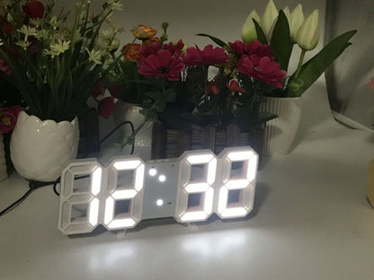 Luminous 3D LED Digital Clock