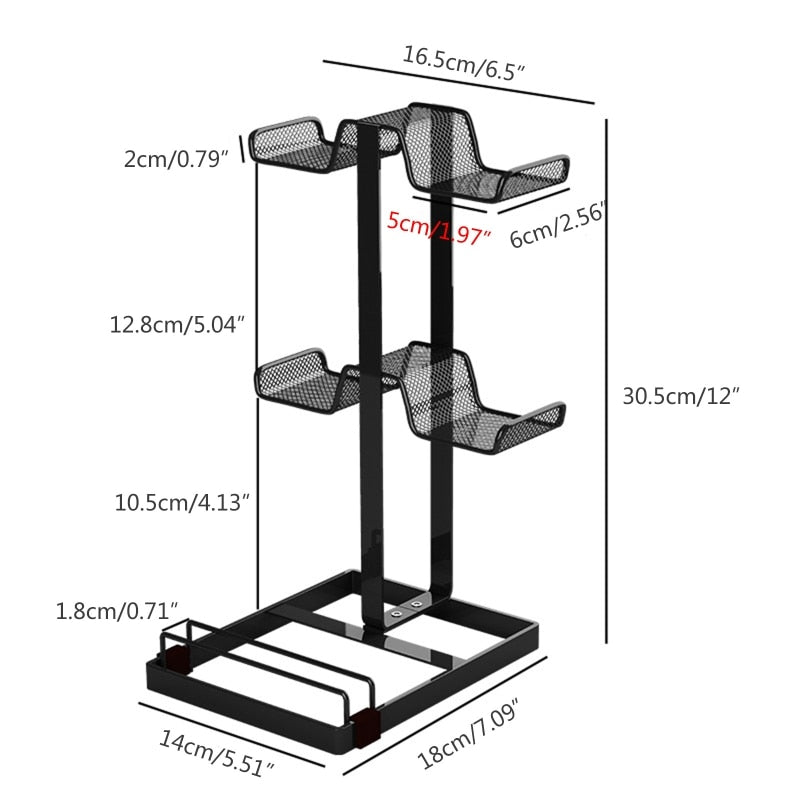 2 Tier Game Controller Stand