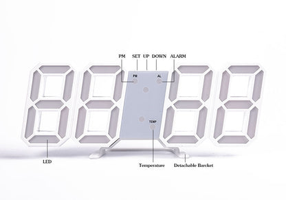 Luminous 3D LED Digital Clock