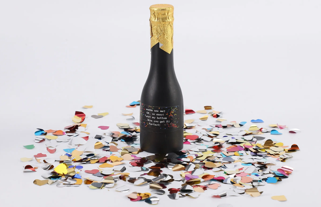 Champagne Bottle Confetti Cannon