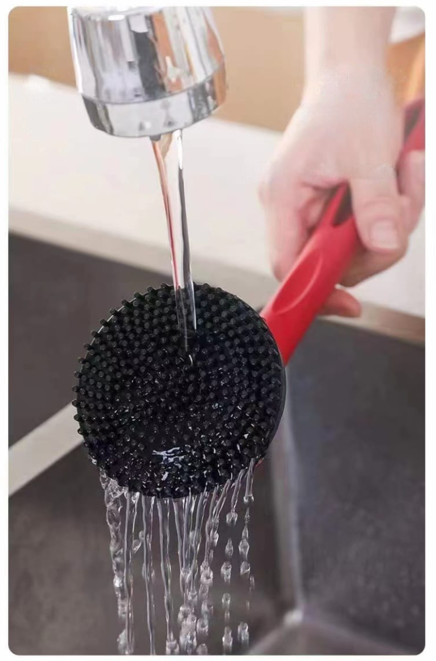 Silicone Anti -Scratch Metal Scrubber