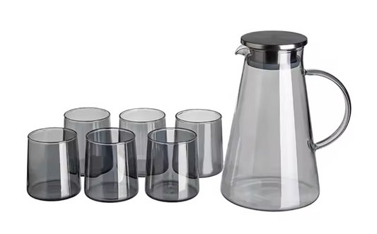 7pc Boron Glassware Set