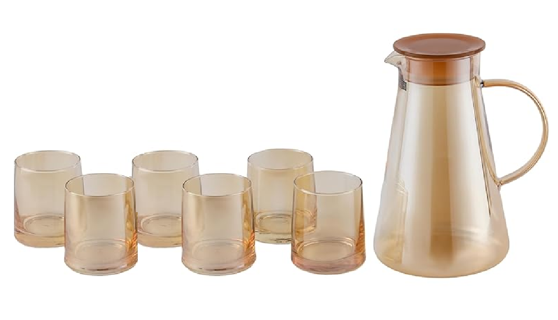 7pc Boron Glassware Set