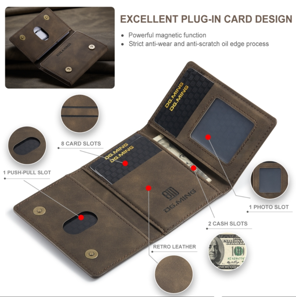 High End Magnetic Super Slim Wallet
