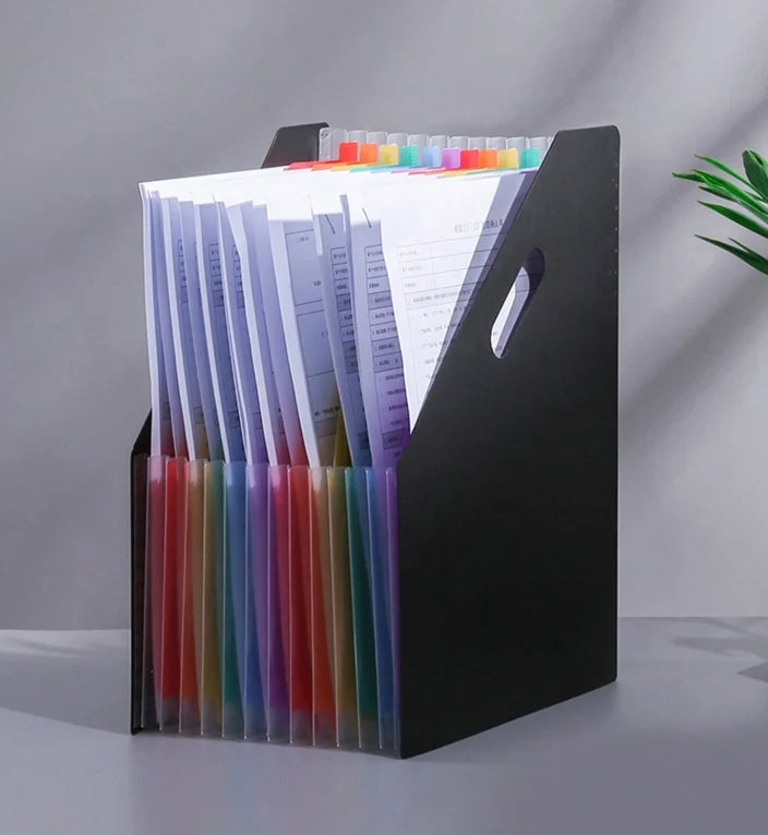 Easy Access Expandable Magazine/Book Holder