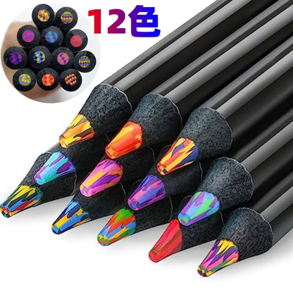 Jumbo Rainbow Pencils 12 Colors