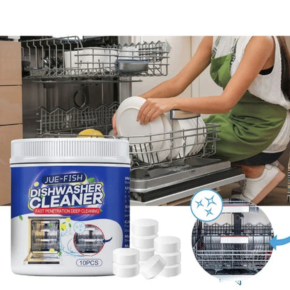 Powerful Cleaning Effervescent Dishwasher Tablets