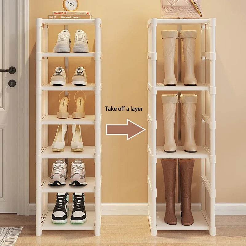 Simple Shoe or Boot Rack - 5 Layer