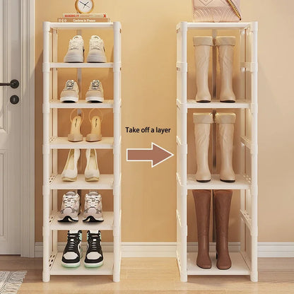 Simple Shoe or Boot Rack - 6 Layer