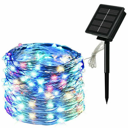 10M Copper Solar fairy Light -Warm white