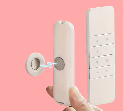 Magnetic Remote Control Holder – No-Drill Wall Mount with Adhesive Backing