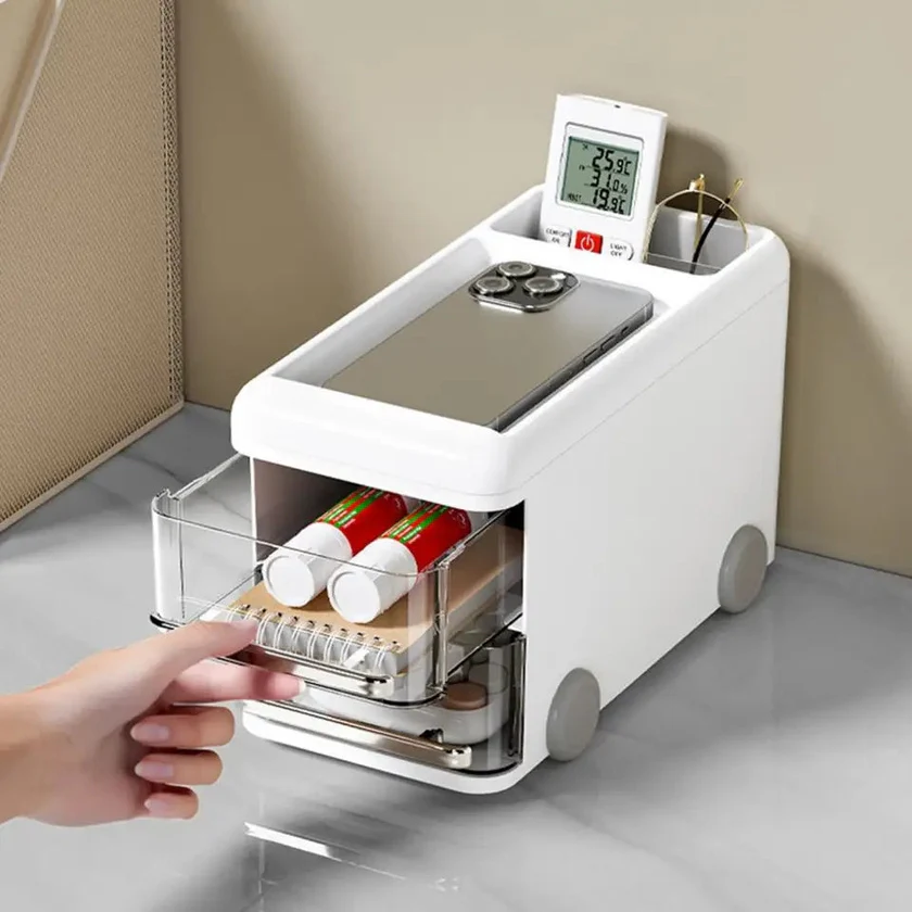 Double Decker Bus Stationary Organizer