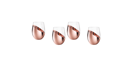 Modern Stemless Wine Glass - 500ml