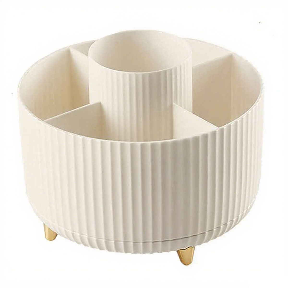 Rotating Makeup Brush Holder Organizer