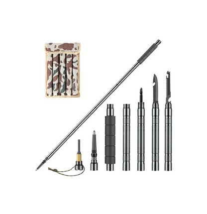 Trekking Pole Survival Kit