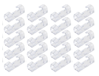 ClearCord Clips - 20 Pack