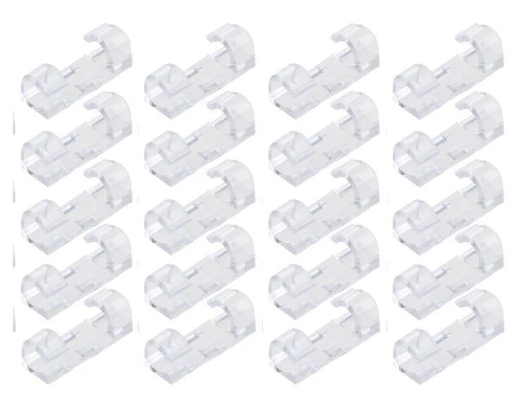 ClearCord Clips - 20 Pack