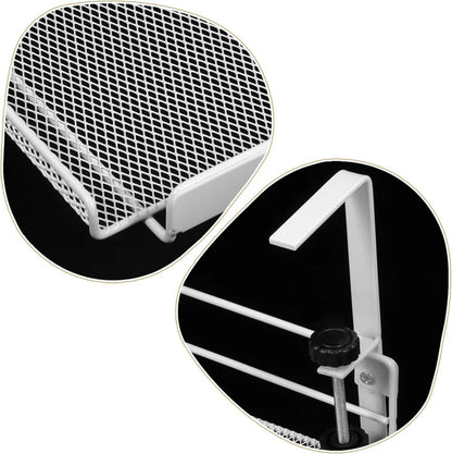 Clamp-on Under Desk Storage Basket