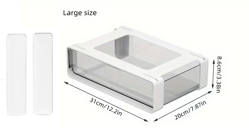 Under‑Table Drawer Organizer