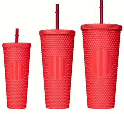 3PC Diamond Studded Super Cool Tumbler Set